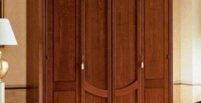 Desain Lemari Pakaian Kayu Jati Terkini